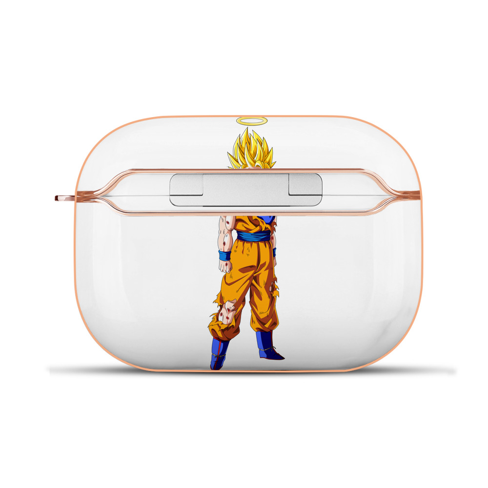 （画像用） ドラゴンボール 孫悟空（そん ごくう）Son Goku カカロット DRAGON BALL Kakarotto 【AirPods Pro用】ハードシェル保護ケース｜耐衝撃・防指紋・カラビナ付き商品仕様