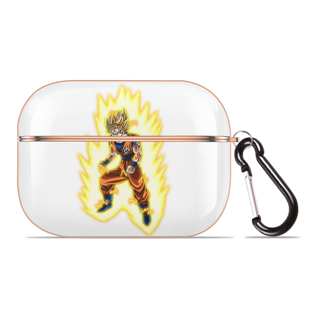 （画像用） ドラゴンボール 孫悟空（そん ごくう）Son Goku カカロット DRAGON BALL Kakarotto 【AirPods Pro用】ハードシェル保護ケース｜耐衝撃・防指紋・カラビナ付き商品仕様