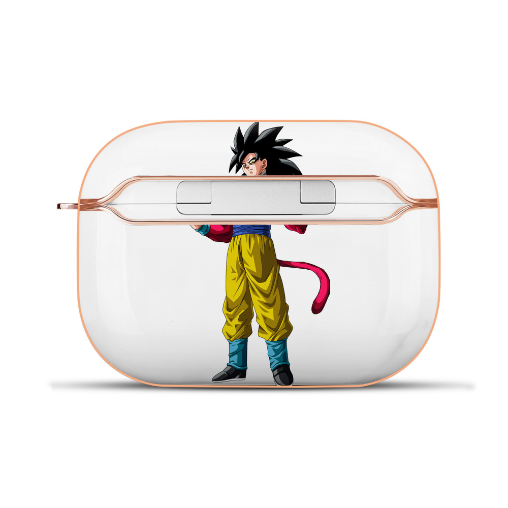 （画像用） ドラゴンボール 孫悟空（そん ごくう）Son Goku カカロット DRAGON BALL Kakarotto 【AirPods Pro用】ハードシェル保護ケース｜耐衝撃・防指紋・カラビナ付き商品仕様