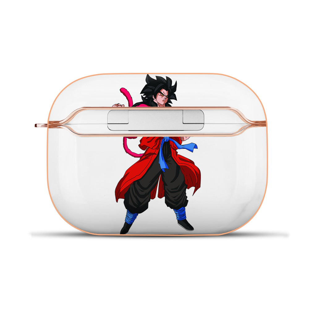 （画像用） ドラゴンボール 孫悟空（そん ごくう）Son Goku カカロット DRAGON BALL Kakarotto 【AirPods Pro用】ハードシェル保護ケース｜耐衝撃・防指紋・カラビナ付き商品仕様