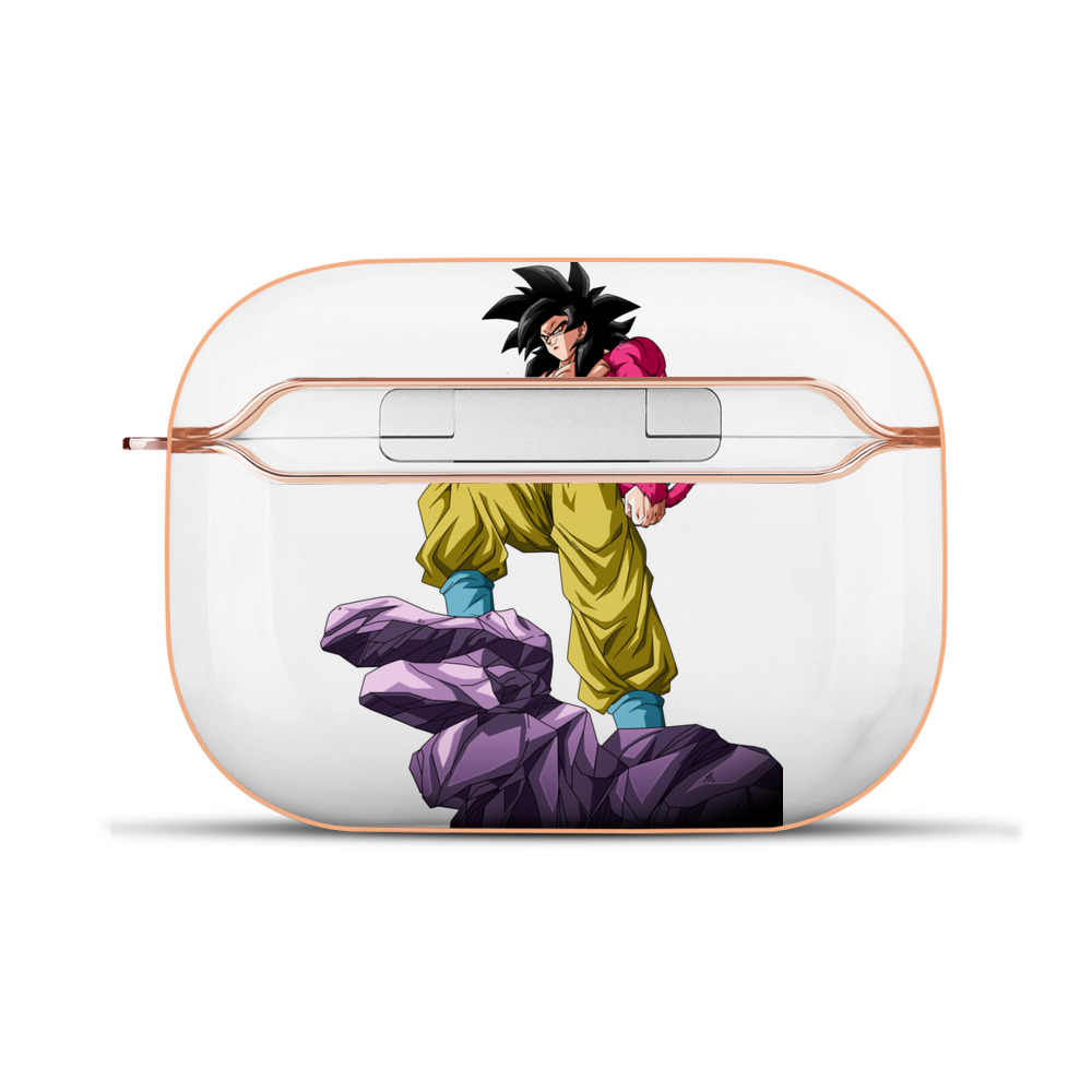 （画像用） ドラゴンボール 孫悟空（そん ごくう）Son Goku カカロット DRAGON BALL Kakarotto 【AirPods Pro用】ハードシェル保護ケース｜耐衝撃・防指紋・カラビナ付き商品仕様