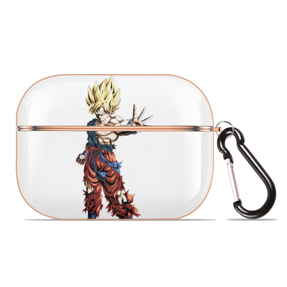 （画像用） ドラゴンボール 孫悟空（そん ごくう）Son Goku カカロット DRAGON BALL Kakarotto 【AirPods Pro用】ハードシェル保護ケース｜耐衝撃・防指紋・カラビナ付き商品仕様