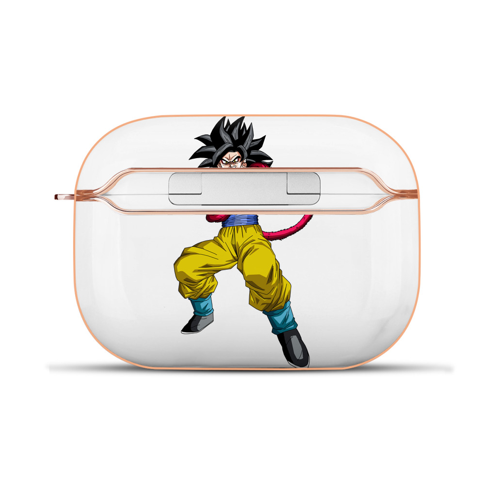（画像用） ドラゴンボール 孫悟空（そん ごくう）Son Goku カカロット DRAGON BALL Kakarotto 【AirPods Pro用】ハードシェル保護ケース｜耐衝撃・防指紋・カラビナ付き商品仕様