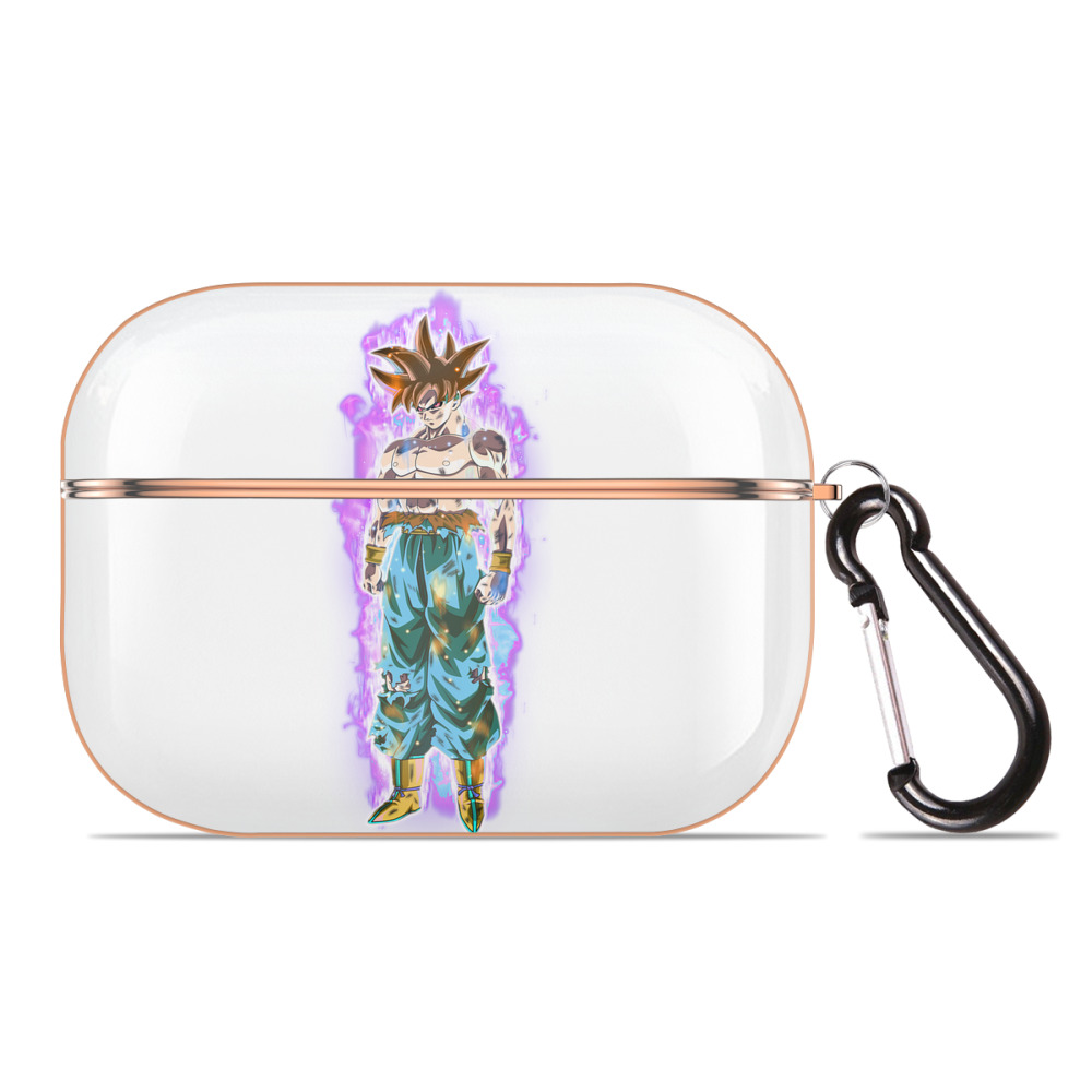 （画像用） ドラゴンボール 孫悟空（そん ごくう）Son Goku カカロット DRAGON BALL Kakarotto 【AirPods Pro用】ハードシェル保護ケース｜耐衝撃・防指紋・カラビナ付き商品仕様