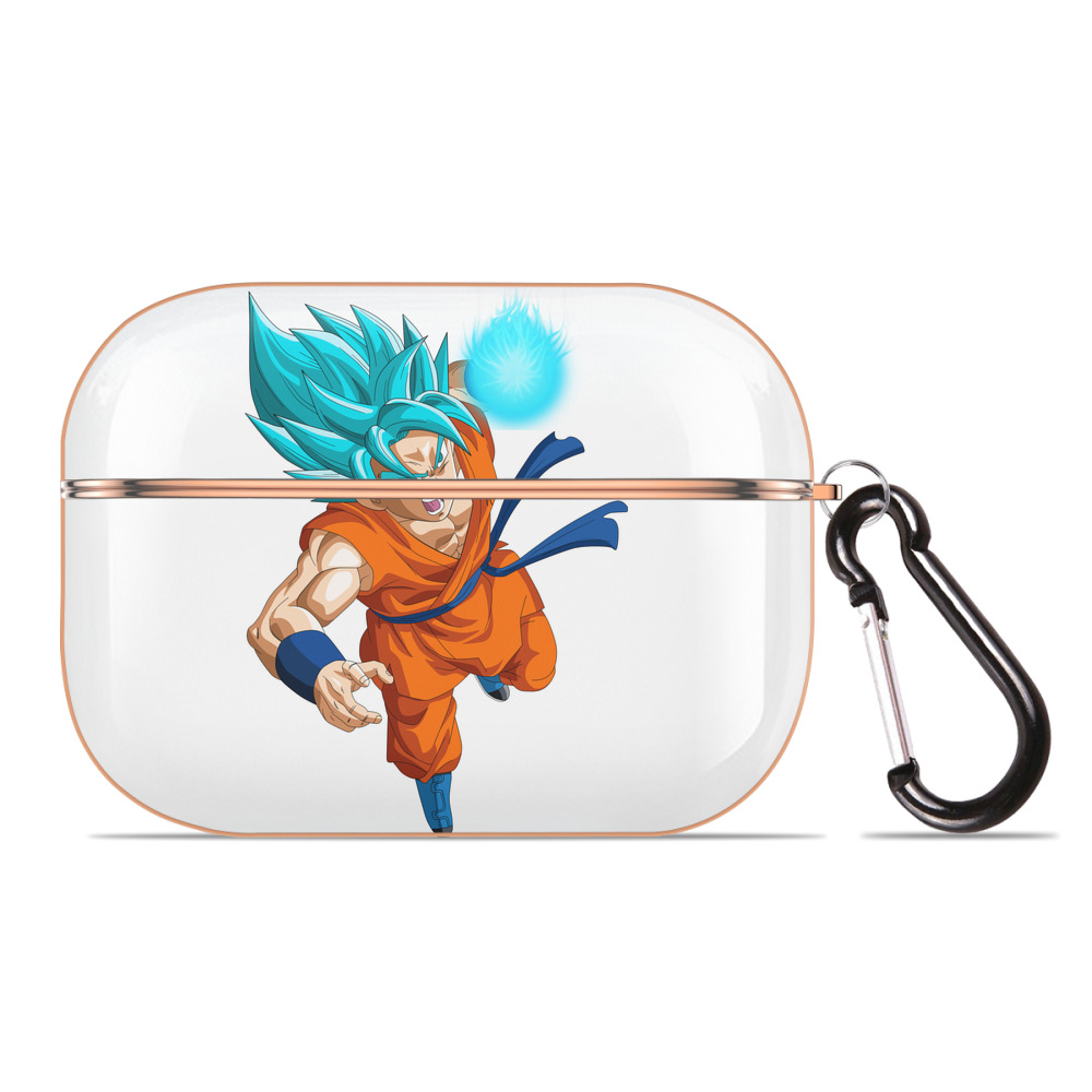 （画像用） ドラゴンボール 孫悟空（そん ごくう）Son Goku カカロット DRAGON BALL Kakarotto 【AirPods Pro用】ハードシェル保護ケース｜耐衝撃・防指紋・カラビナ付き商品仕様