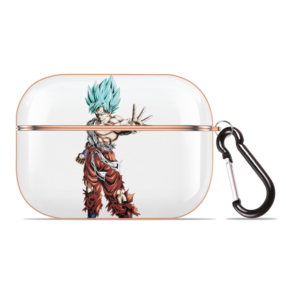 （画像用） ドラゴンボール 孫悟空（そん ごくう）Son Goku カカロット DRAGON BALL Kakarotto 【AirPods Pro用】ハードシェル保護ケース｜耐衝撃・防指紋・カラビナ付き商品仕様