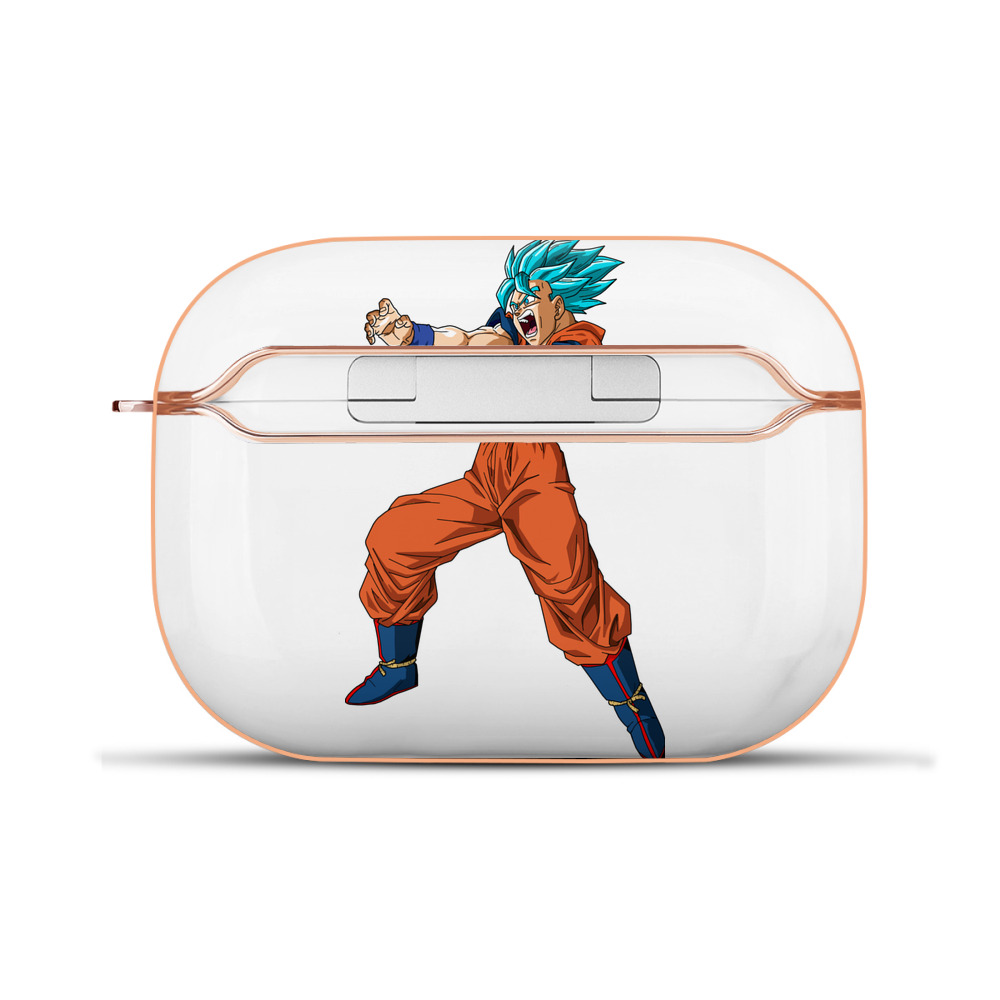 （画像用） ドラゴンボール 孫悟空（そん ごくう）Son Goku カカロット DRAGON BALL Kakarotto 【AirPods Pro用】ハードシェル保護ケース｜耐衝撃・防指紋・カラビナ付き商品仕様