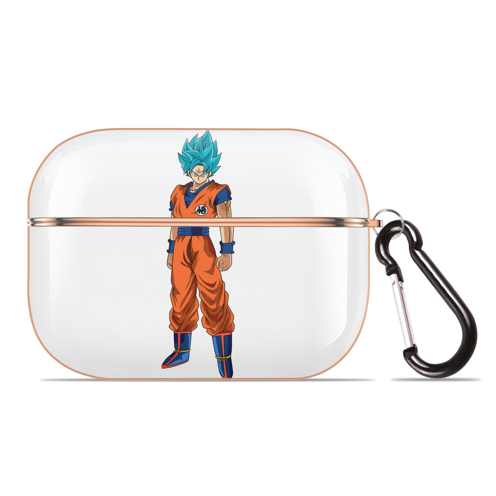 （画像用） ドラゴンボール 孫悟空（そん ごくう）Son Goku カカロット DRAGON BALL Kakarotto 【AirPods Pro用】ハードシェル保護ケース｜耐衝撃・防指紋・カラビナ付き商品仕様