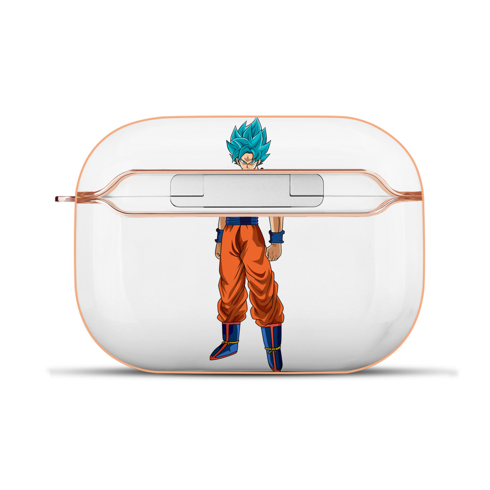 （画像用） ドラゴンボール 孫悟空（そん ごくう）Son Goku カカロット DRAGON BALL Kakarotto 【AirPods Pro用】ハードシェル保護ケース｜耐衝撃・防指紋・カラビナ付き商品仕様