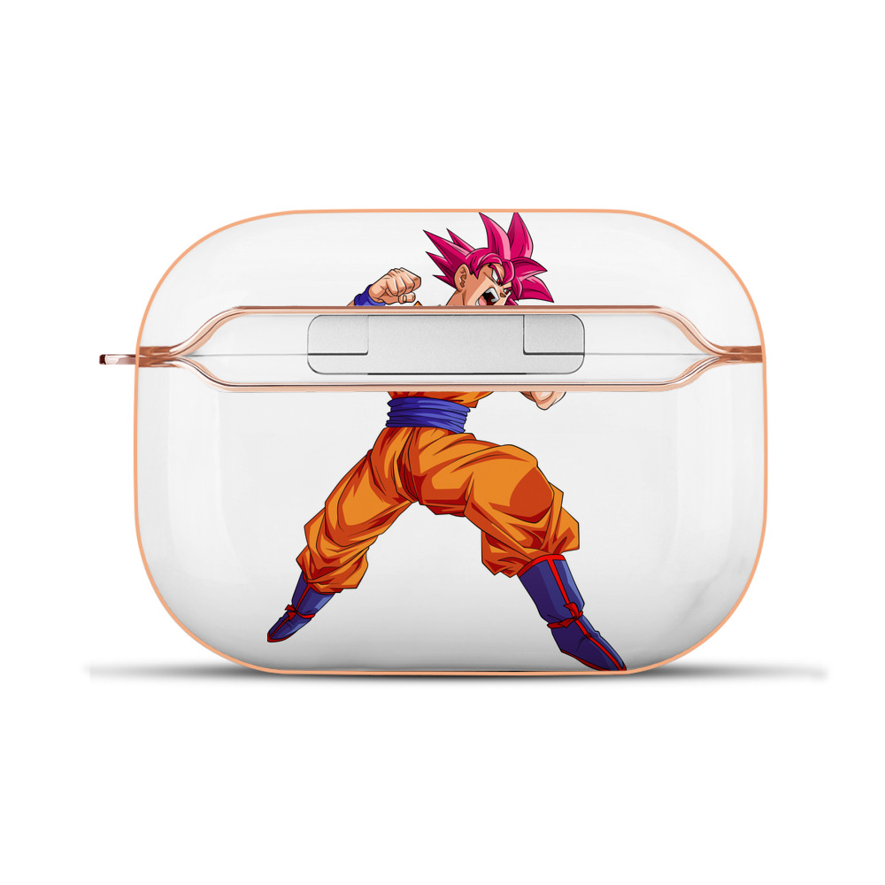 （画像用） ドラゴンボール 孫悟空（そん ごくう）Son Goku カカロット DRAGON BALL Kakarotto 【AirPods Pro用】ハードシェル保護ケース｜耐衝撃・防指紋・カラビナ付き商品仕様