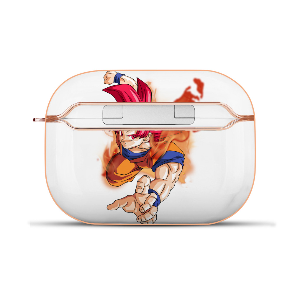（画像用） ドラゴンボール 孫悟空（そん ごくう）Son Goku カカロット DRAGON BALL Kakarotto 【AirPods Pro用】ハードシェル保護ケース｜耐衝撃・防指紋・カラビナ付き商品仕様