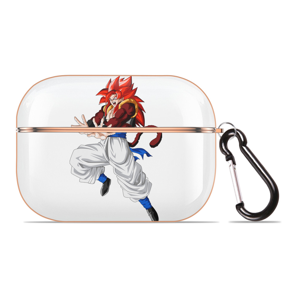 （画像用） ドラゴンボール 孫悟空（そん ごくう）Son Goku カカロット DRAGON BALL Kakarotto 【AirPods Pro用】ハードシェル保護ケース｜耐衝撃・防指紋・カラビナ付き商品仕様