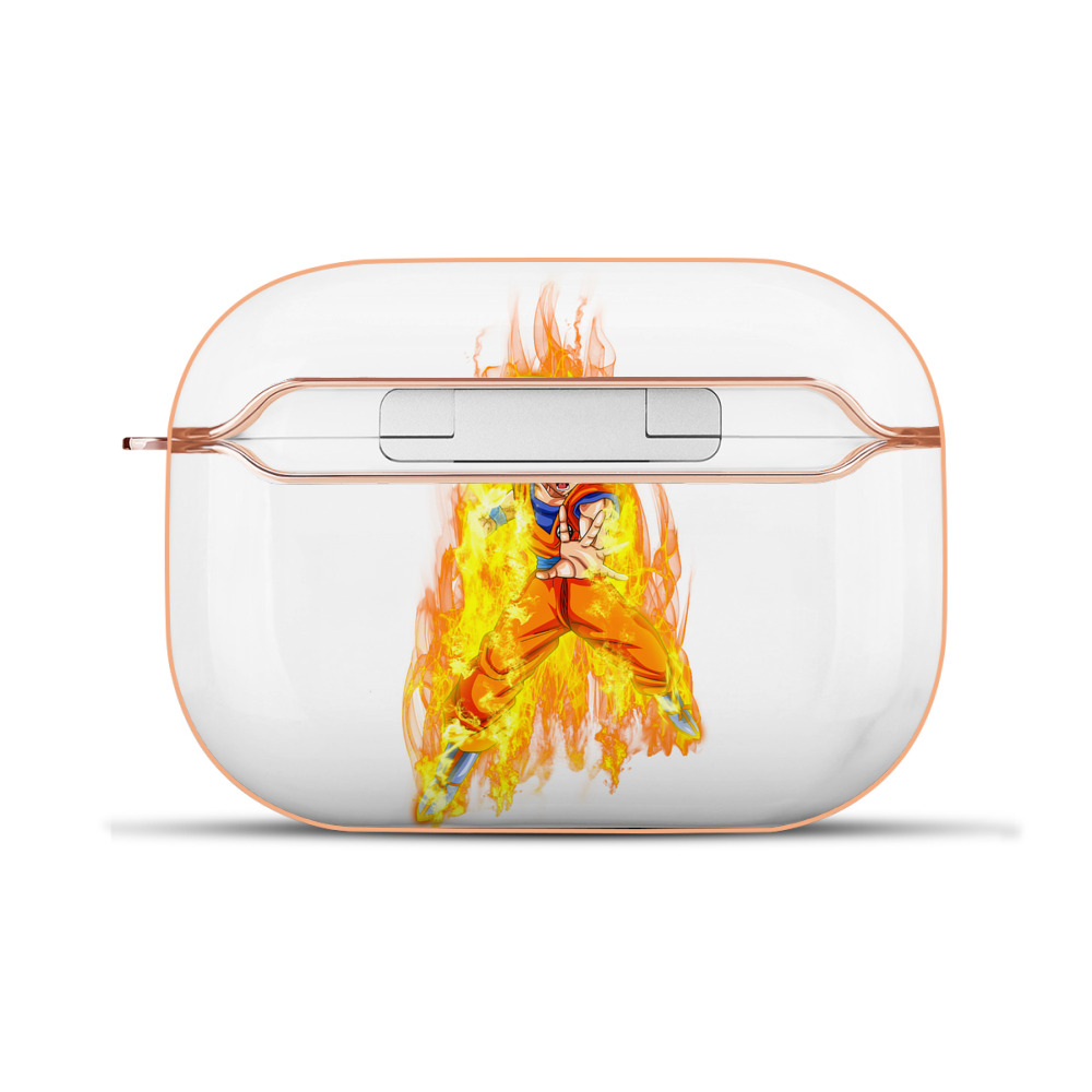 （画像用） ドラゴンボール 孫悟空（そん ごくう）Son Goku カカロット DRAGON BALL Kakarotto 【AirPods Pro用】ハードシェル保護ケース｜耐衝撃・防指紋・カラビナ付き商品仕様