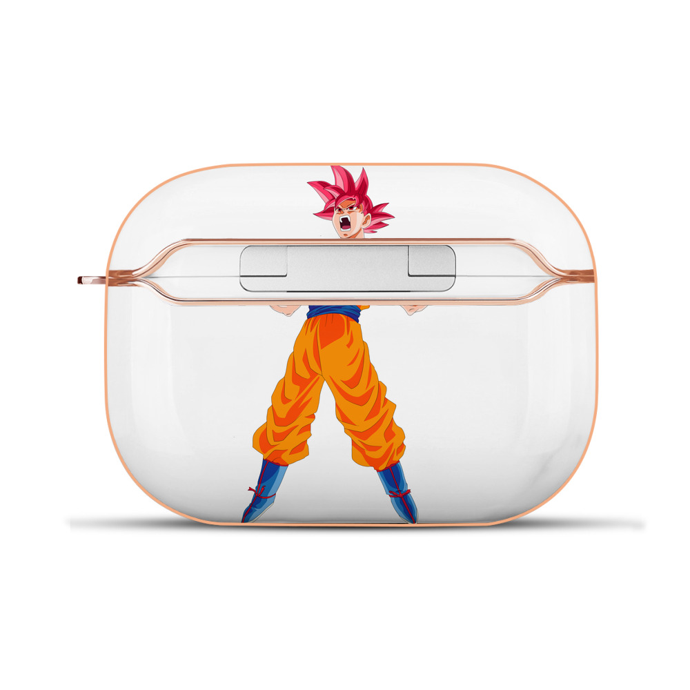 （画像用） ドラゴンボール 孫悟空（そん ごくう）Son Goku カカロット DRAGON BALL Kakarotto 【AirPods Pro用】ハードシェル保護ケース｜耐衝撃・防指紋・カラビナ付き商品仕様