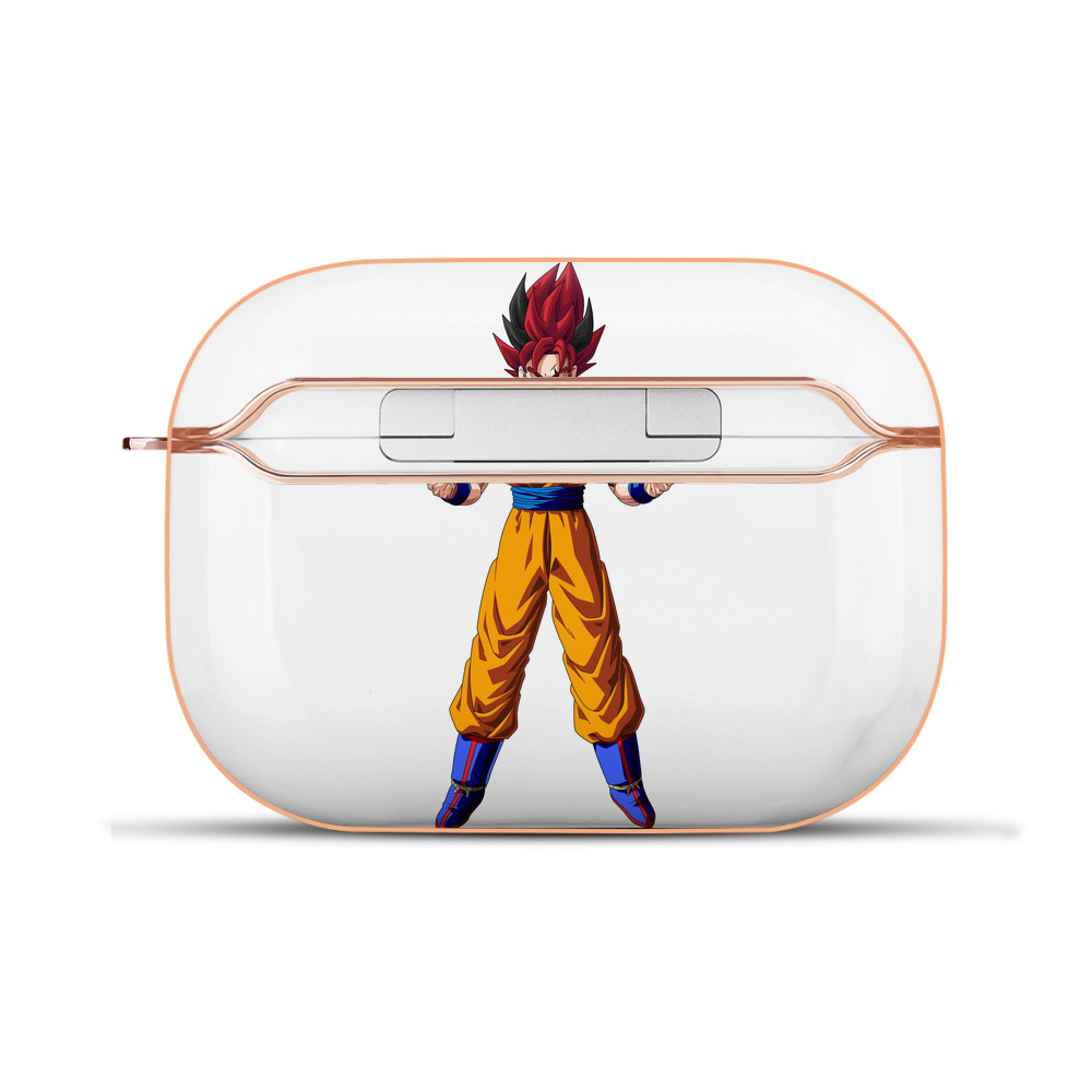 （画像用） ドラゴンボール 孫悟空（そん ごくう）Son Goku カカロット DRAGON BALL Kakarotto 【AirPods Pro用】ハードシェル保護ケース｜耐衝撃・防指紋・カラビナ付き商品仕様