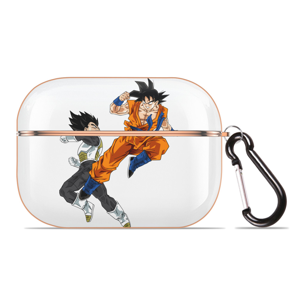 （画像用） ドラゴンボール 孫悟空（そん ごくう）Son Goku カカロット DRAGON BALL Kakarotto 【AirPods Pro用】ハードシェル保護ケース｜耐衝撃・防指紋・カラビナ付き商品仕様