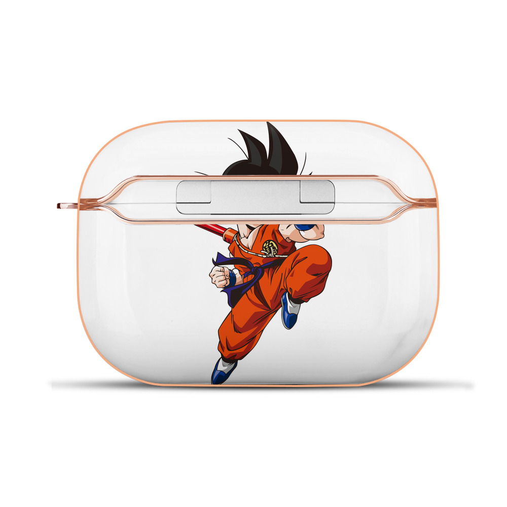 （画像用） ドラゴンボール 孫悟空（そん ごくう）Son Goku カカロット DRAGON BALL Kakarotto 【AirPods Pro用】ハードシェル保護ケース｜耐衝撃・防指紋・カラビナ付き商品仕様