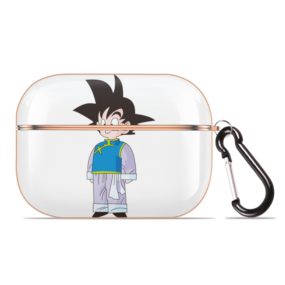 （画像用） ドラゴンボール 孫悟空（そん ごくう）Son Goku カカロット DRAGON BALL Kakarotto 【AirPods Pro用】ハードシェル保護ケース｜耐衝撃・防指紋・カラビナ付き商品仕様
