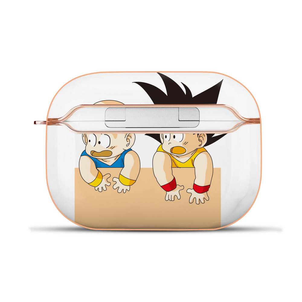 （画像用） ドラゴンボール 孫悟空（そん ごくう）Son Goku カカロット DRAGON BALL Kakarotto 【AirPods Pro用】ハードシェル保護ケース｜耐衝撃・防指紋・カラビナ付き商品仕様