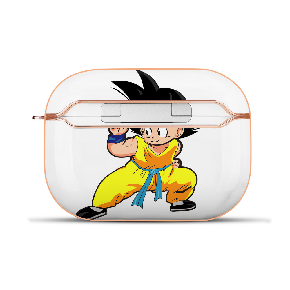 （画像用） ドラゴンボール 孫悟空（そん ごくう）Son Goku カカロット DRAGON BALL Kakarotto 【AirPods Pro用】ハードシェル保護ケース｜耐衝撃・防指紋・カラビナ付き商品仕様