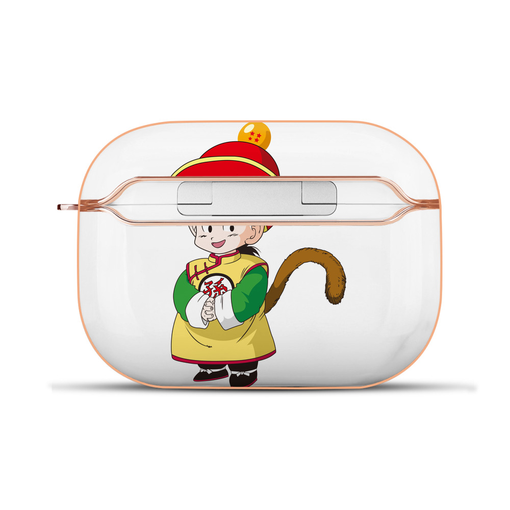 （画像用） ドラゴンボール 孫悟空（そん ごくう）Son Goku カカロット DRAGON BALL Kakarotto 【AirPods Pro用】ハードシェル保護ケース｜耐衝撃・防指紋・カラビナ付き商品仕様