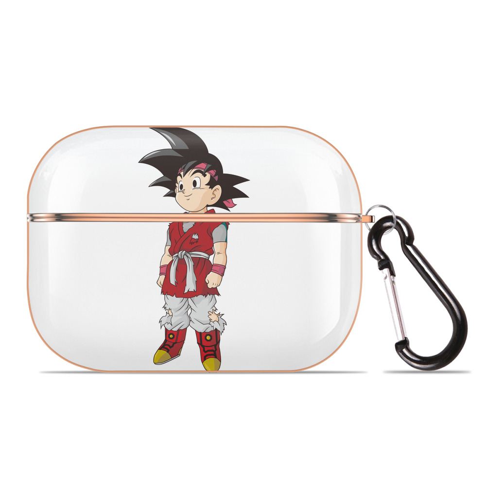 （画像用） ドラゴンボール 孫悟空（そん ごくう）Son Goku カカロット DRAGON BALL Kakarotto 【AirPods Pro用】ハードシェル保護ケース｜耐衝撃・防指紋・カラビナ付き商品仕様