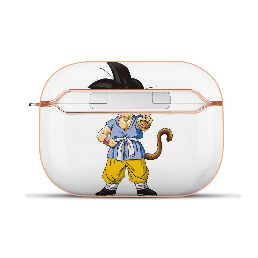 （画像用） ドラゴンボール 孫悟空（そん ごくう）Son Goku カカロット DRAGON BALL Kakarotto 【AirPods Pro用】ハードシェル保護ケース｜耐衝撃・防指紋・カラビナ付き商品仕様