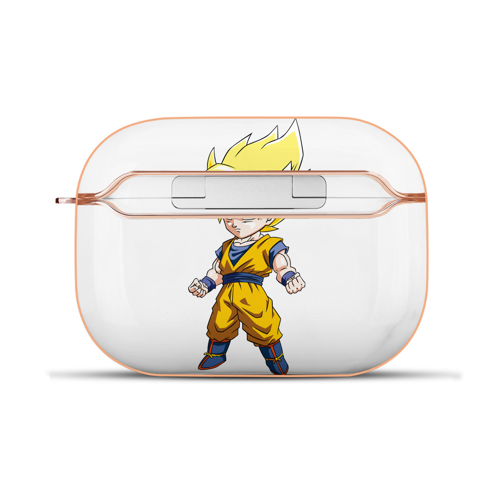 （画像用） ドラゴンボール 孫悟空（そん ごくう）Son Goku カカロット DRAGON BALL Kakarotto 【AirPods Pro用】ハードシェル保護ケース｜耐衝撃・防指紋・カラビナ付き商品仕様