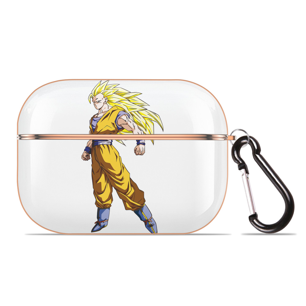 （画像用） ドラゴンボール 孫悟空（そん ごくう）Son Goku カカロット DRAGON BALL Kakarotto 【AirPods Pro用】ハードシェル保護ケース｜耐衝撃・防指紋・カラビナ付き商品仕様