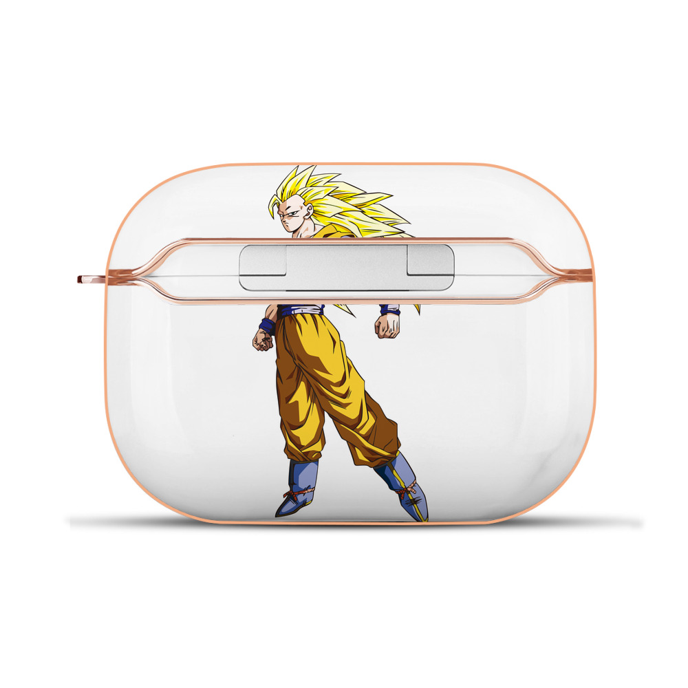 （画像用） ドラゴンボール 孫悟空（そん ごくう）Son Goku カカロット DRAGON BALL Kakarotto 【AirPods Pro用】ハードシェル保護ケース｜耐衝撃・防指紋・カラビナ付き商品仕様