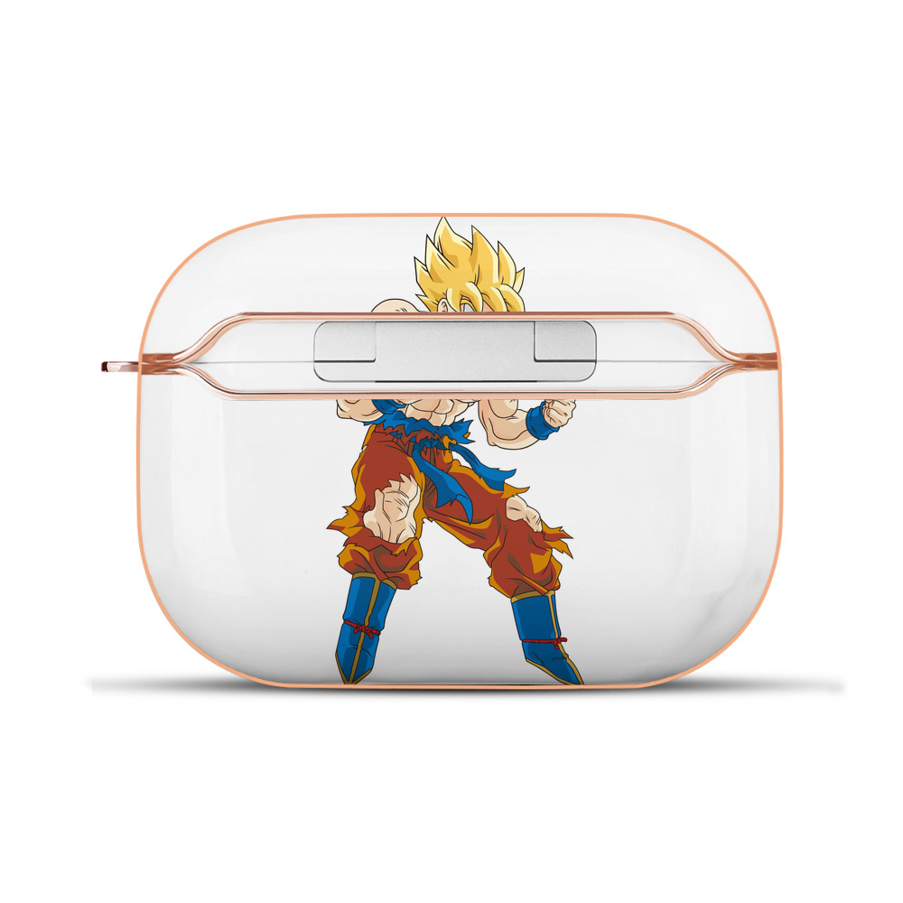 （画像用） ドラゴンボール 孫悟空（そん ごくう）Son Goku カカロット DRAGON BALL Kakarotto 【AirPods Pro用】ハードシェル保護ケース｜耐衝撃・防指紋・カラビナ付き商品仕様