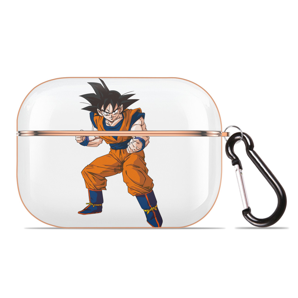（画像用） ドラゴンボール 孫悟空（そん ごくう）Son Goku カカロット DRAGON BALL Kakarotto 【AirPods Pro用】ハードシェル保護ケース｜耐衝撃・防指紋・カラビナ付き商品仕様