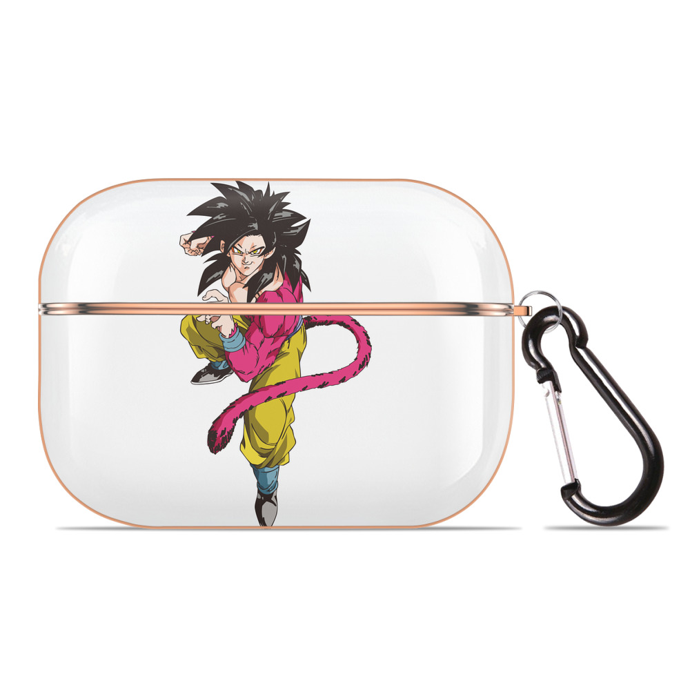 （画像用） ドラゴンボール 孫悟空（そん ごくう）Son Goku カカロット DRAGON BALL Kakarotto 【AirPods Pro用】ハードシェル保護ケース｜耐衝撃・防指紋・カラビナ付き商品仕様