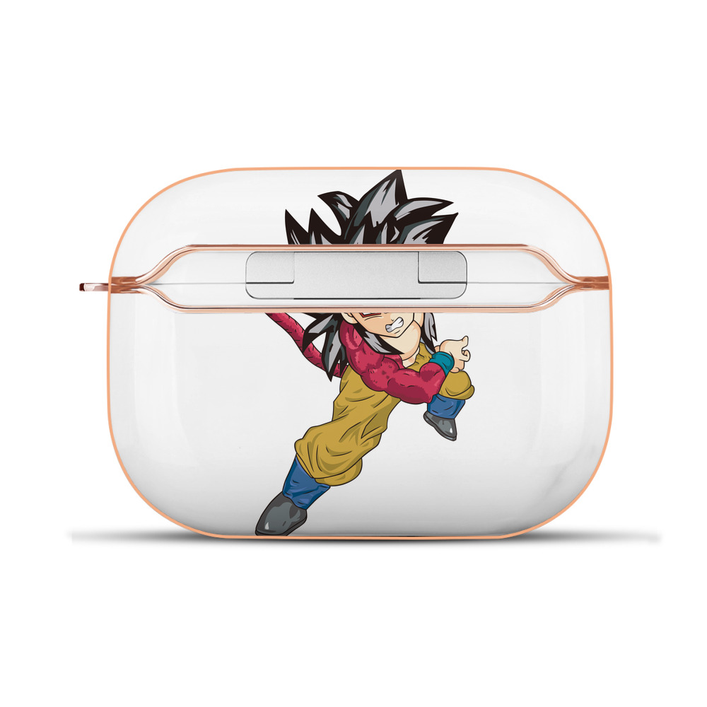 （画像用） ドラゴンボール 孫悟空（そん ごくう）Son Goku カカロット DRAGON BALL Kakarotto 【AirPods Pro用】ハードシェル保護ケース｜耐衝撃・防指紋・カラビナ付き商品仕様