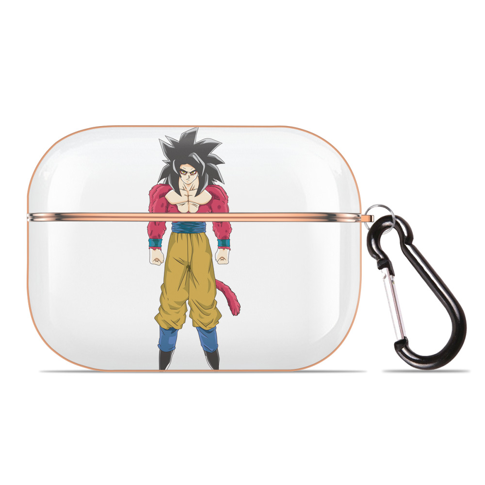 （画像用） ドラゴンボール 孫悟空（そん ごくう）Son Goku カカロット DRAGON BALL Kakarotto 【AirPods Pro用】ハードシェル保護ケース｜耐衝撃・防指紋・カラビナ付き商品仕様
