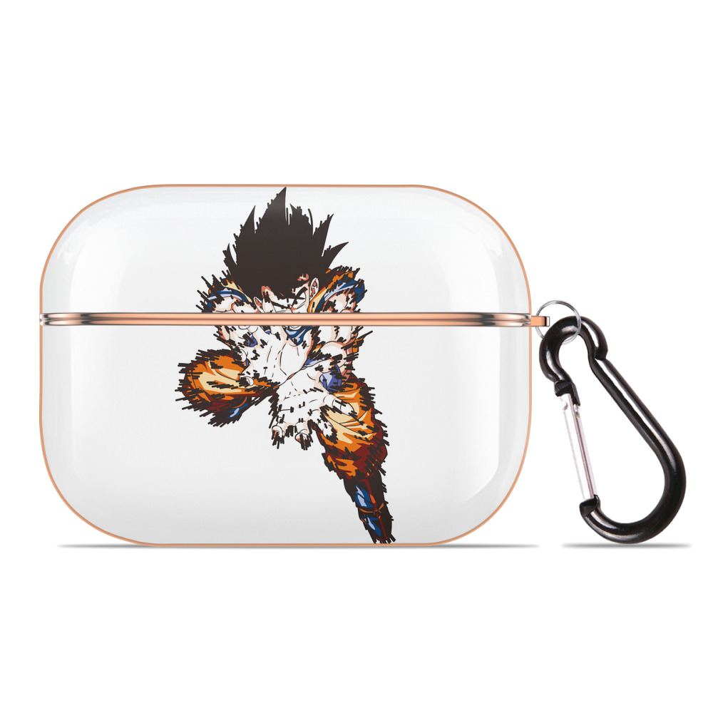 （画像用） ドラゴンボール 孫悟空（そん ごくう）Son Goku カカロット DRAGON BALL Kakarotto 【AirPods Pro用】ハードシェル保護ケース｜耐衝撃・防指紋・カラビナ付き商品仕様