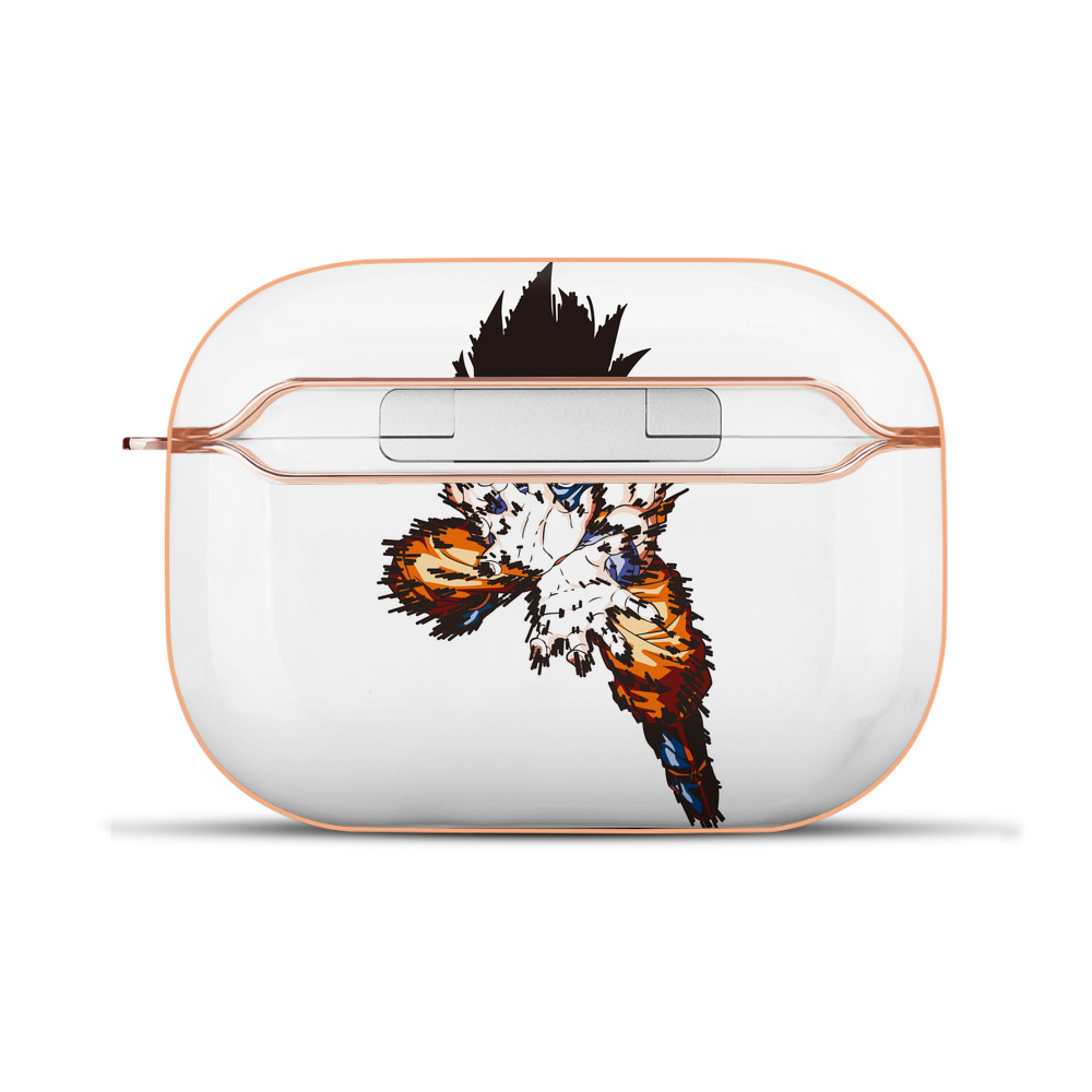 （画像用） ドラゴンボール 孫悟空（そん ごくう）Son Goku カカロット DRAGON BALL Kakarotto 【AirPods Pro用】ハードシェル保護ケース｜耐衝撃・防指紋・カラビナ付き商品仕様