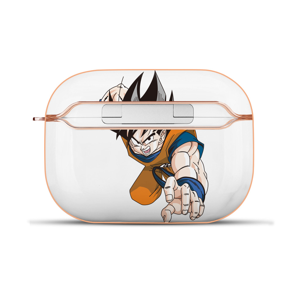 （画像用） ドラゴンボール 孫悟空（そん ごくう）Son Goku カカロット DRAGON BALL Kakarotto 【AirPods Pro用】ハードシェル保護ケース｜耐衝撃・防指紋・カラビナ付き商品仕様