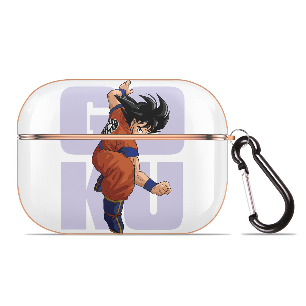 （画像用） ドラゴンボール 孫悟空（そん ごくう）Son Goku カカロット DRAGON BALL Kakarotto 【AirPods Pro用】ハードシェル保護ケース｜耐衝撃・防指紋・カラビナ付き商品仕様