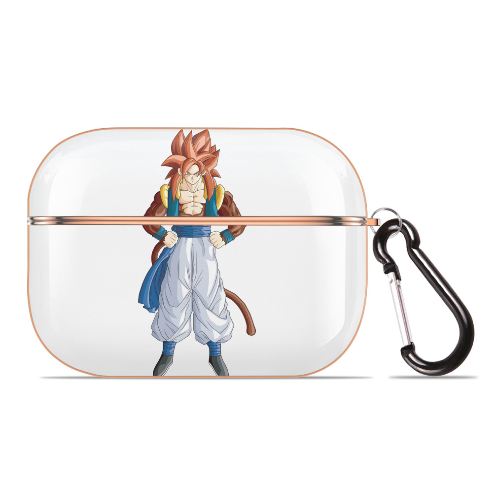 （画像用） ドラゴンボール 孫悟空（そん ごくう）Son Goku カカロット DRAGON BALL Kakarotto 【AirPods Pro用】ハードシェル保護ケース｜耐衝撃・防指紋・カラビナ付き商品仕様