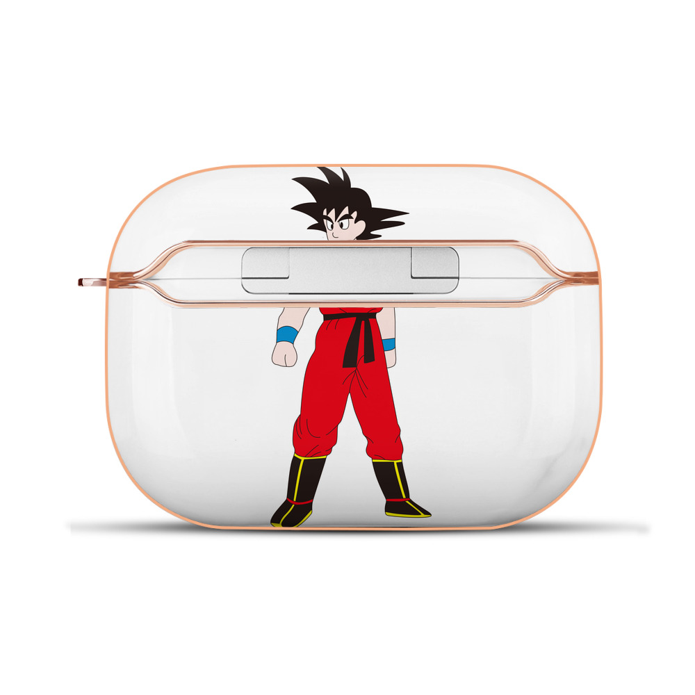 （画像用） ドラゴンボール 孫悟空（そん ごくう）Son Goku カカロット DRAGON BALL Kakarotto 【AirPods Pro用】ハードシェル保護ケース｜耐衝撃・防指紋・カラビナ付き商品仕様