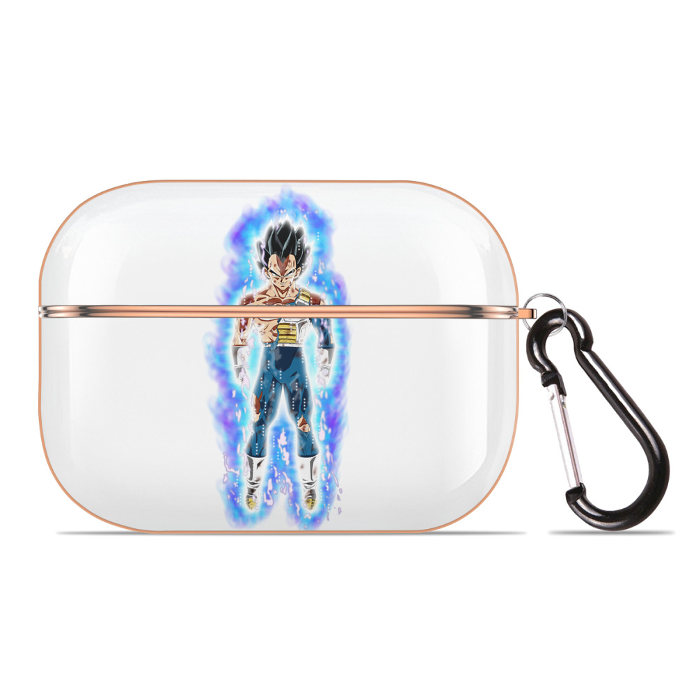 （画像用） ドラゴンボール ベジータ四世（Bejīta Yonsei）DRAGON BALL Vegeta IV 【AirPods Pro用】ハードシェル保護ケース｜耐衝撃・防指紋・カラビナ付き商品仕様