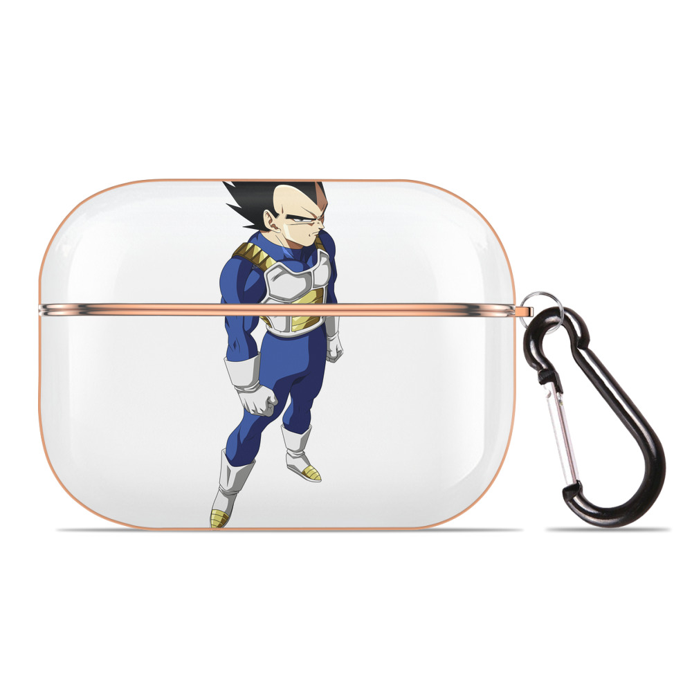 （画像用） ドラゴンボール ベジータ四世（Bejīta Yonsei）DRAGON BALL Vegeta IV 【AirPods Pro用】ハードシェル保護ケース｜耐衝撃・防指紋・カラビナ付き商品仕様