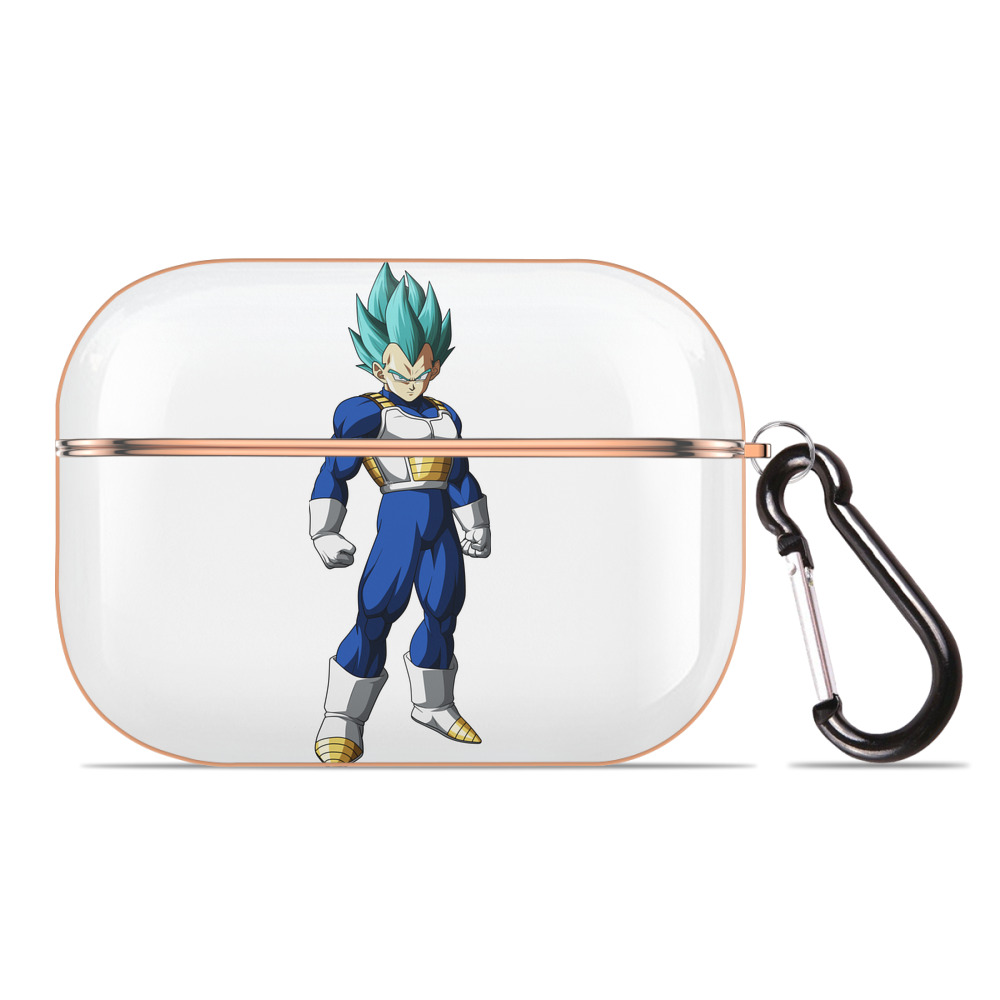 （画像用） ドラゴンボール ベジータ四世（Bejīta Yonsei）DRAGON BALL Vegeta IV 【AirPods Pro用】ハードシェル保護ケース｜耐衝撃・防指紋・カラビナ付き商品仕様