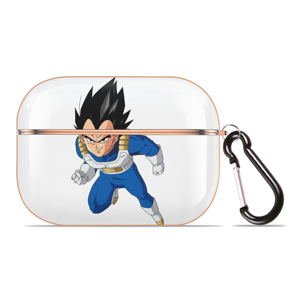 （画像用） ドラゴンボール ベジータ四世（Bejīta Yonsei）DRAGON BALL Vegeta IV 【AirPods Pro用】ハードシェル保護ケース｜耐衝撃・防指紋・カラビナ付き商品仕様