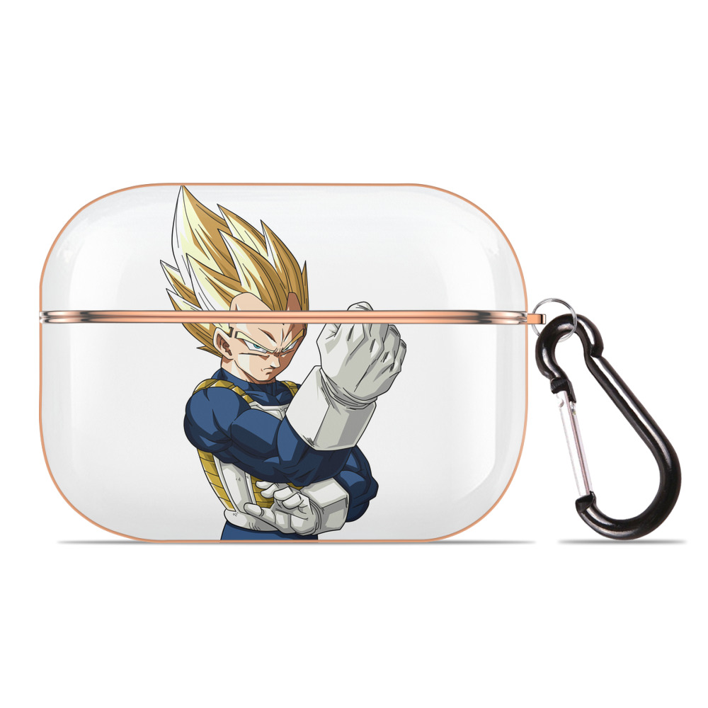 （画像用） ドラゴンボール ベジータ四世（Bejīta Yonsei）DRAGON BALL Vegeta IV 【AirPods Pro用】ハードシェル保護ケース｜耐衝撃・防指紋・カラビナ付き商品仕様