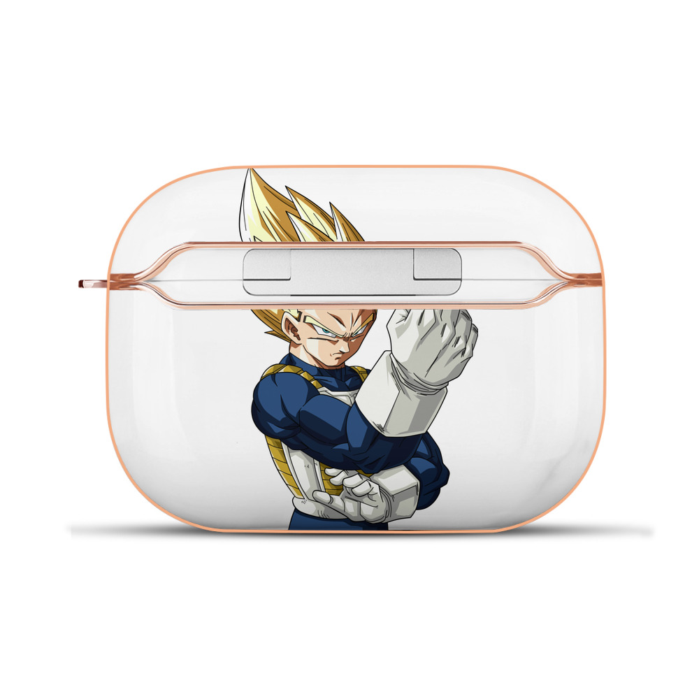 （画像用） ドラゴンボール ベジータ四世（Bejīta Yonsei）DRAGON BALL Vegeta IV 【AirPods Pro用】ハードシェル保護ケース｜耐衝撃・防指紋・カラビナ付き商品仕様