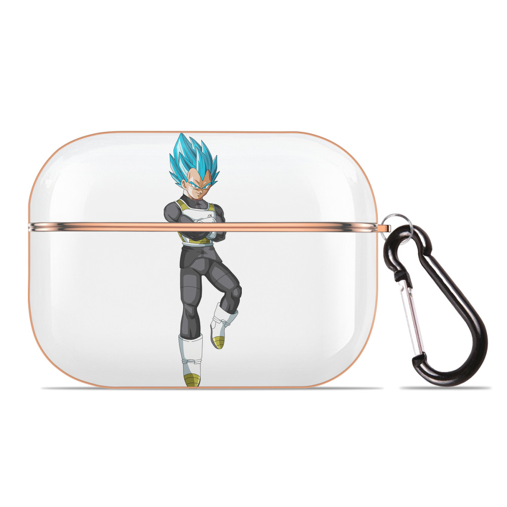 （画像用） ドラゴンボール ベジータ四世（Bejīta Yonsei）DRAGON BALL Vegeta IV 【AirPods Pro用】ハードシェル保護ケース｜耐衝撃・防指紋・カラビナ付き商品仕様