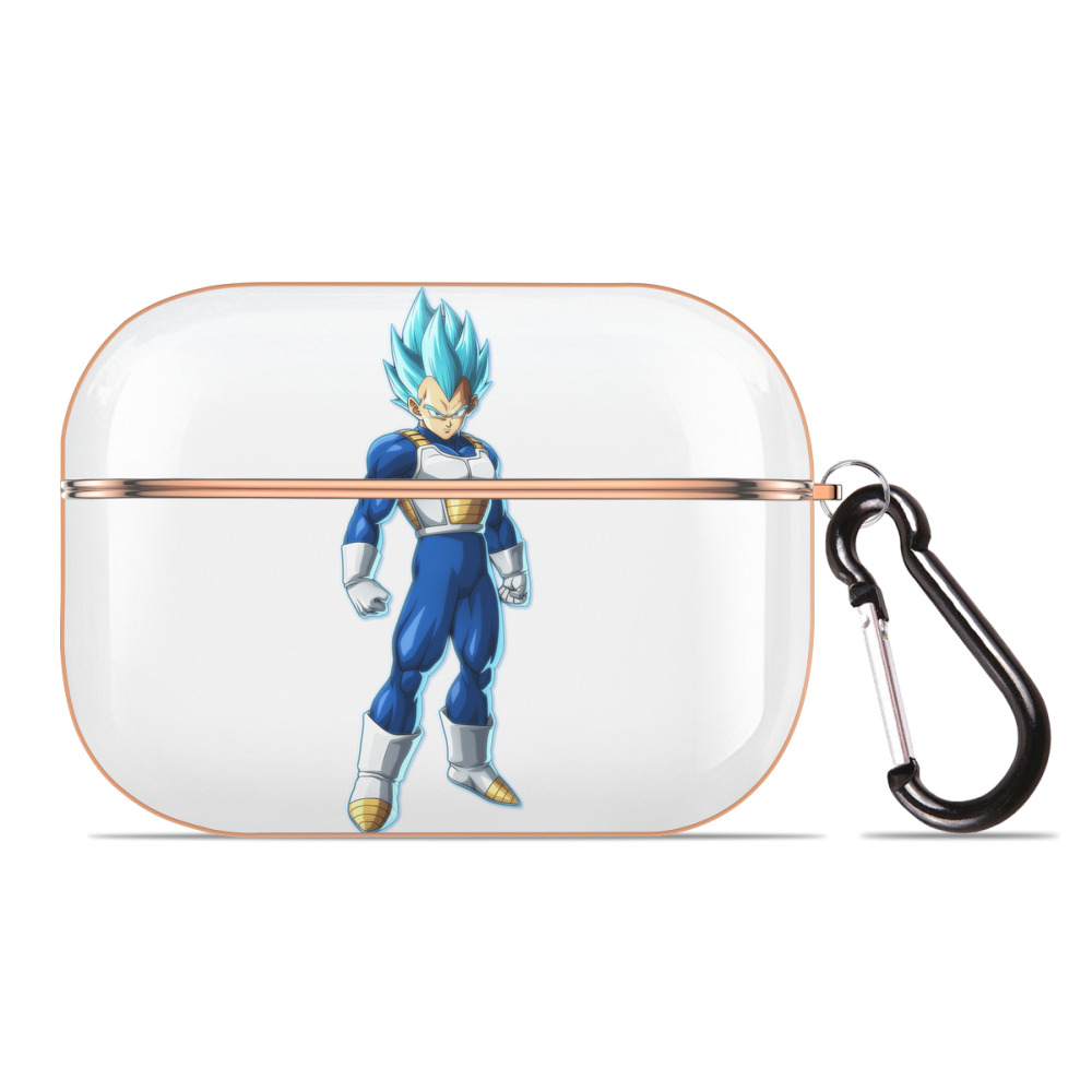 （画像用） ドラゴンボール ベジータ四世（Bejīta Yonsei）DRAGON BALL Vegeta IV 【AirPods Pro用】ハードシェル保護ケース｜耐衝撃・防指紋・カラビナ付き商品仕様