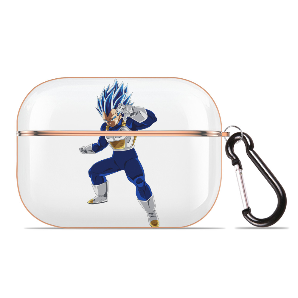 （画像用） ドラゴンボール ベジータ四世（Bejīta Yonsei）DRAGON BALL Vegeta IV 【AirPods Pro用】ハードシェル保護ケース｜耐衝撃・防指紋・カラビナ付き商品仕様